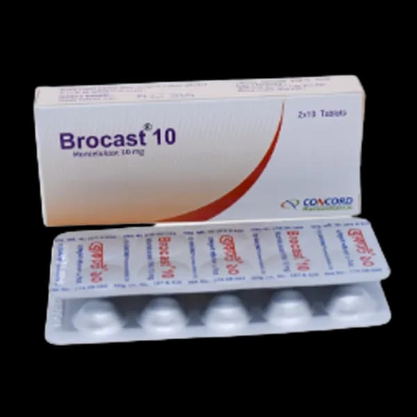 Tablet Brokast 10mg (20pcs) (Montelukast Concord)